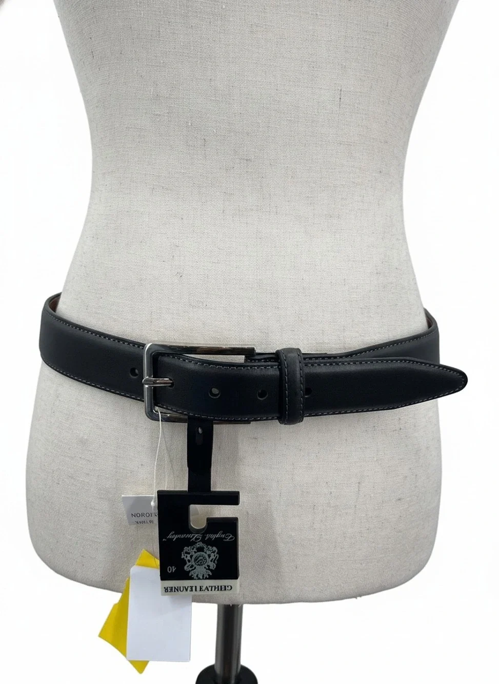 English Laundry Leather Belt | Men’s Regular 32 Black